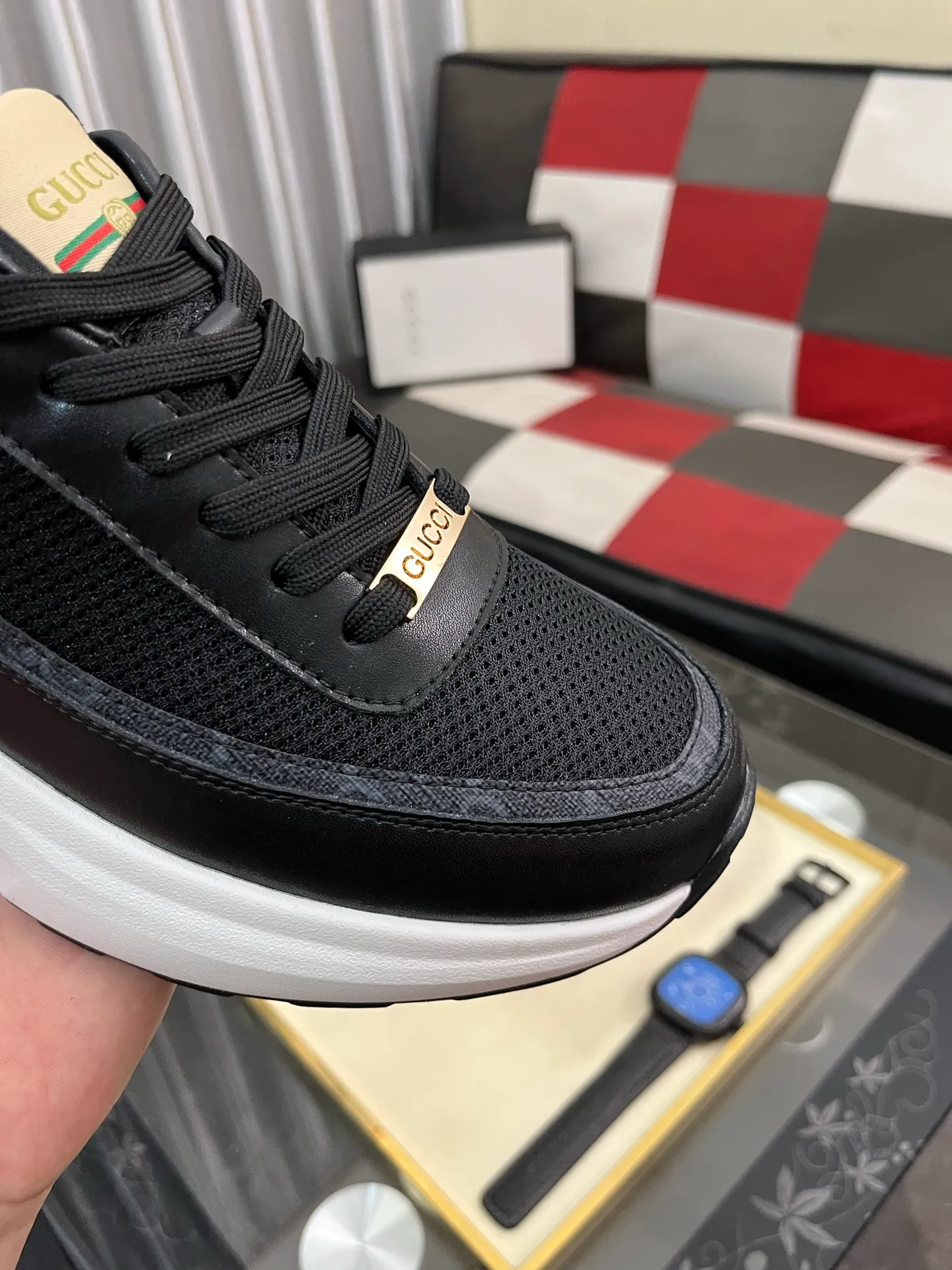 Men's Men's Shoes 💰458 ⌚️⌚️[GUCCI] Gucci men's casual shoes are absolutely popular 🔥The ultimate matching item for trendy men! The charm of super texture is irresistible, the main recommendation, the flower leather color is bright! The upper is made of high-quality brand printed fabric with cowhide, breathable leather lining and wear-resistant rubber sole, noble and elegant! Extremely comfortable🎁🎁You can be as handsome as you want💪 38-443️⃣colors available